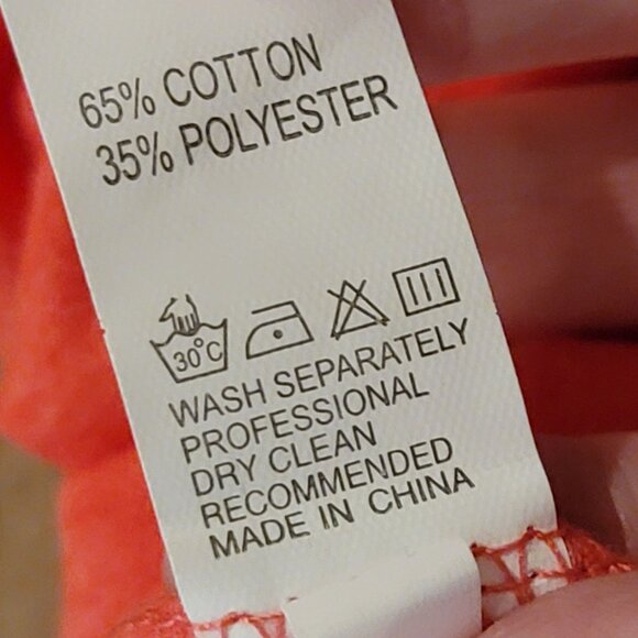 Camisa Mini Shirt Dress Women Small Pink Blue A-line New with Tags Spring Casual - Picture 6 of 10